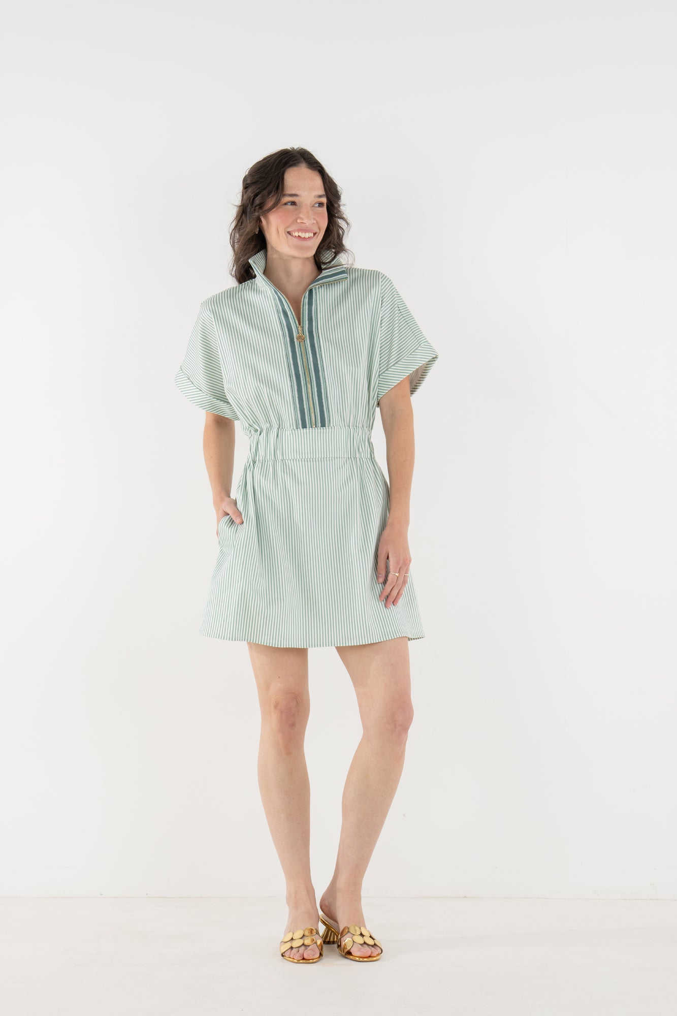Pullover Dress | Feldspar Stripe L Pullover Dress | Feldspar Stripe L