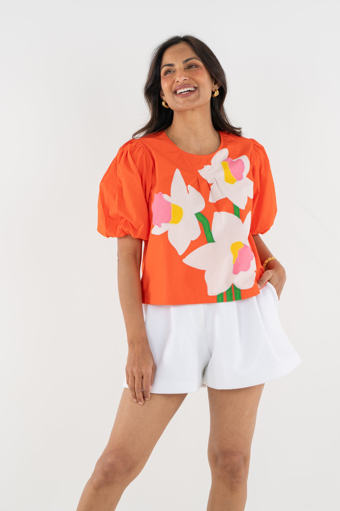 Jane Top in Marigold – Emily McCarthy