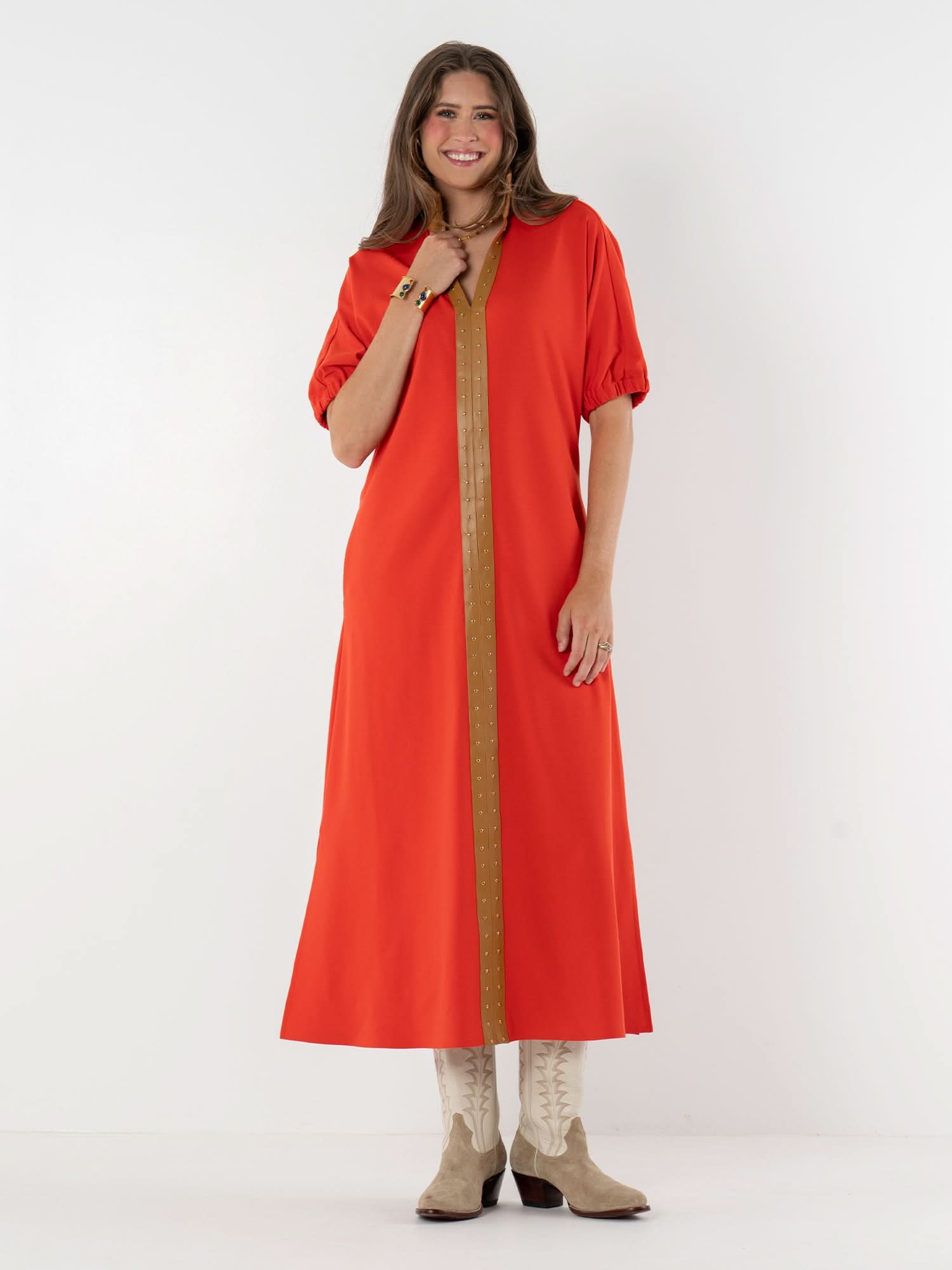 Poppy Maxi in Valiant Poppy – Emily McCarthy