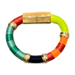 Colorblock Bracelet- Maraschino