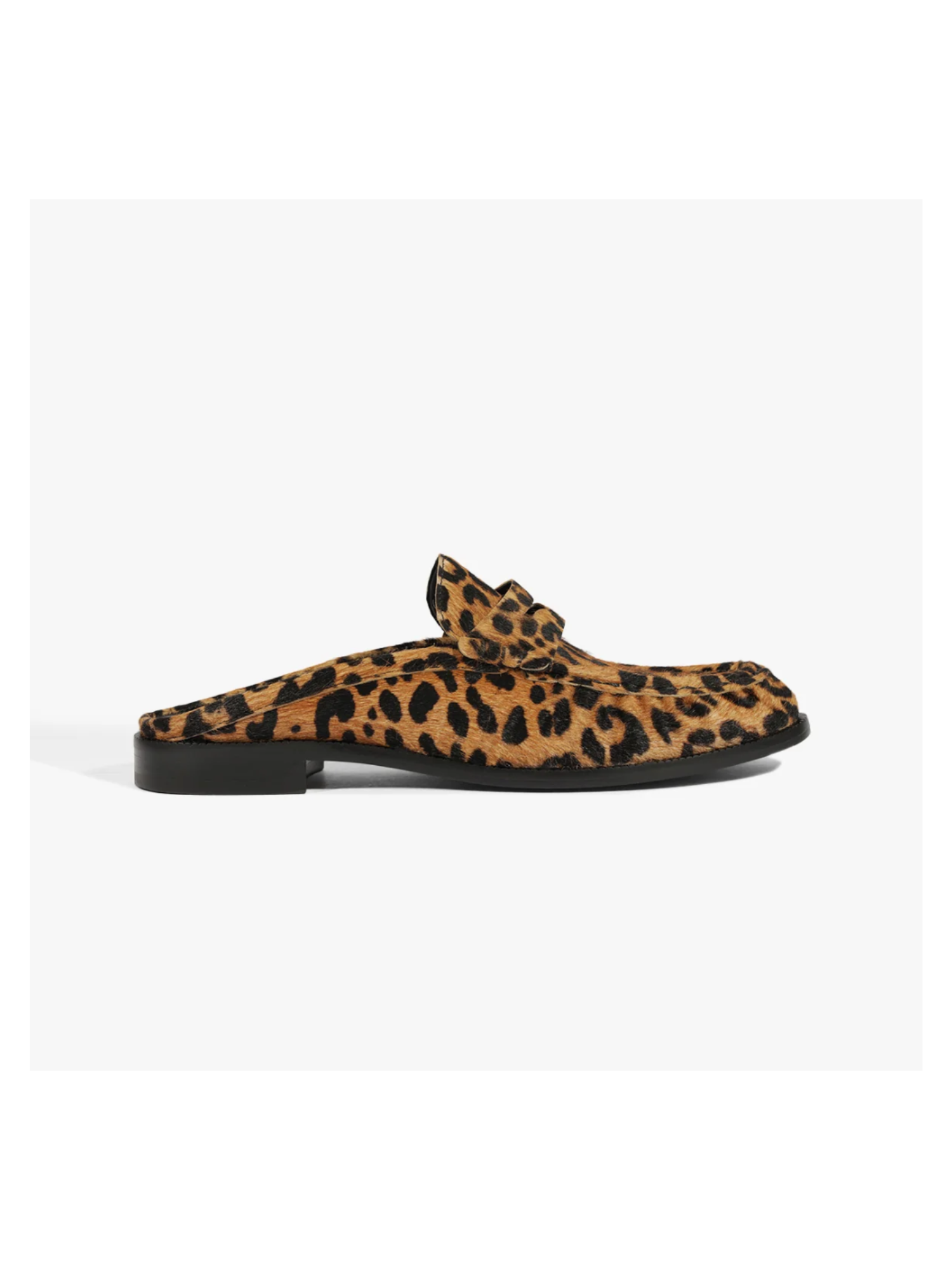 Tyche Mule - Mule Hair Calf Flat – Emily McCarthy Tyche Mule - Mule Hair Calf Flat – Emily McCarthy