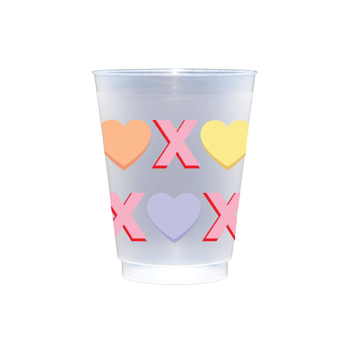 XOXO Valentine's Day Shatterproof Cups