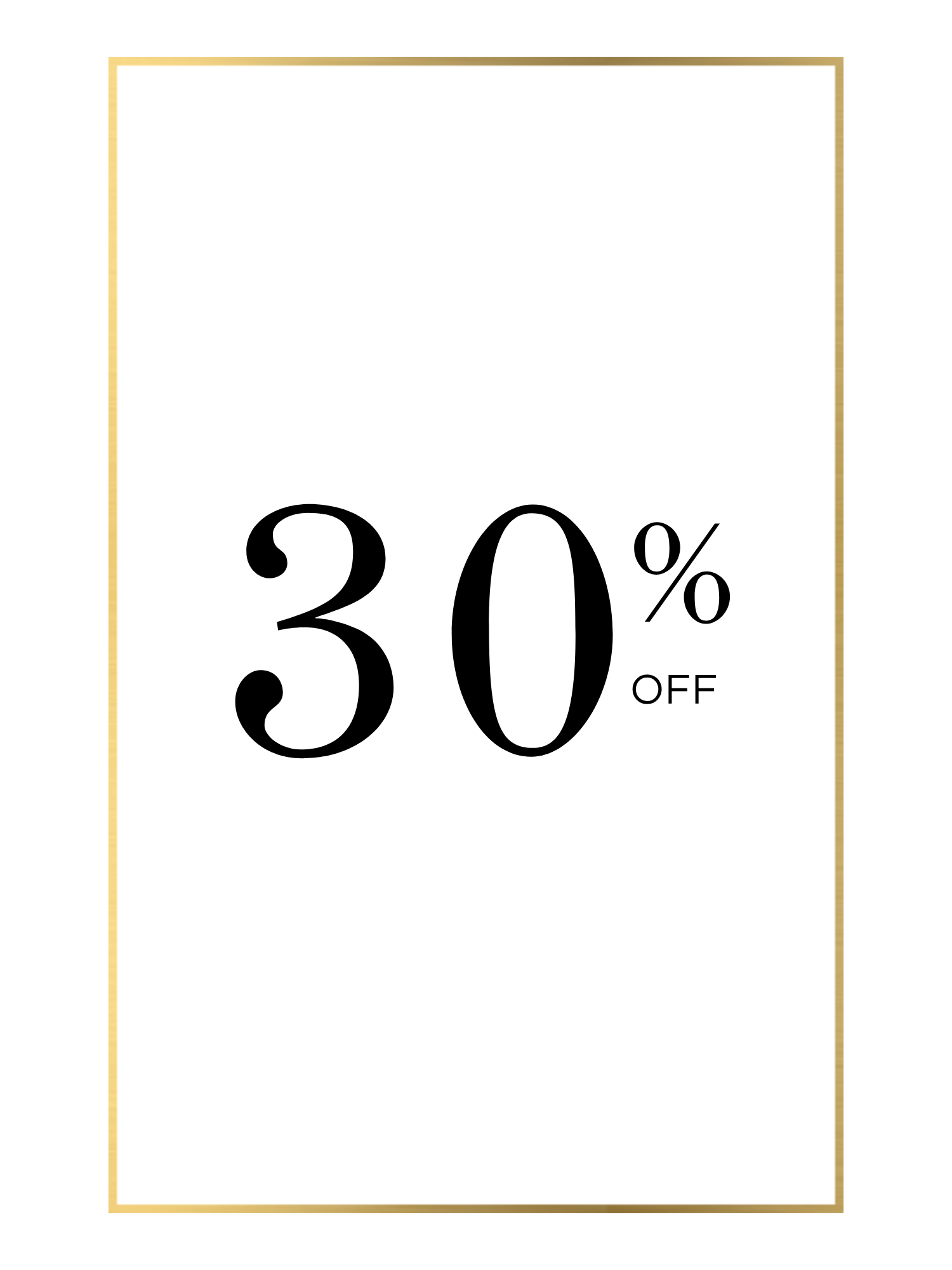 Shop 30% off