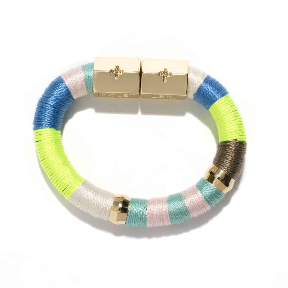 Colorblock Bracelet- Neon Summer