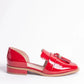 Linear Flat - Red Patent