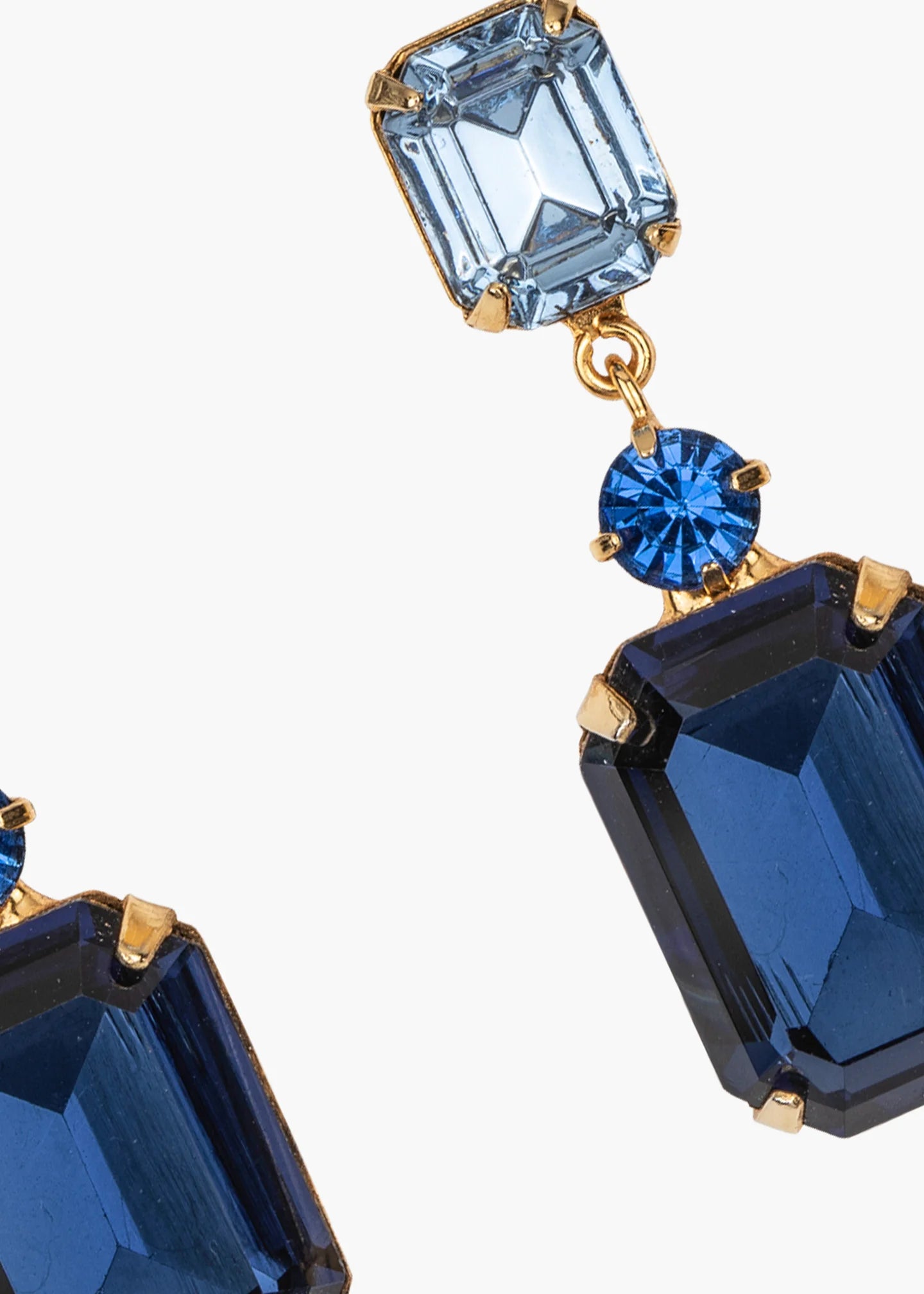 Justine Earrings - Sapphire