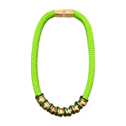 Classic Necklace - Lime