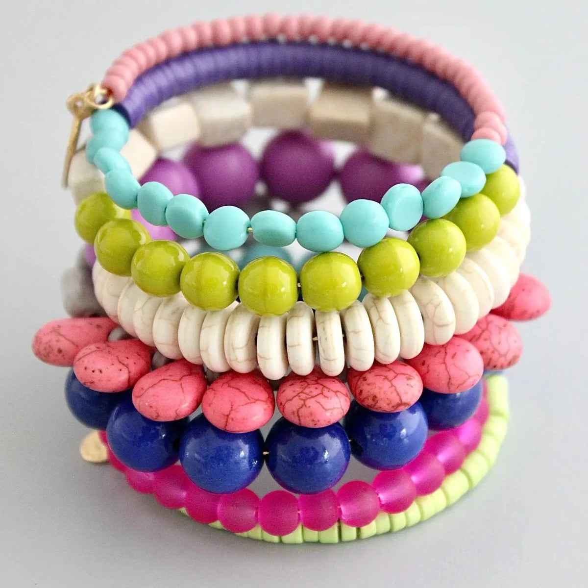 Multicolored Wrap Bracelet