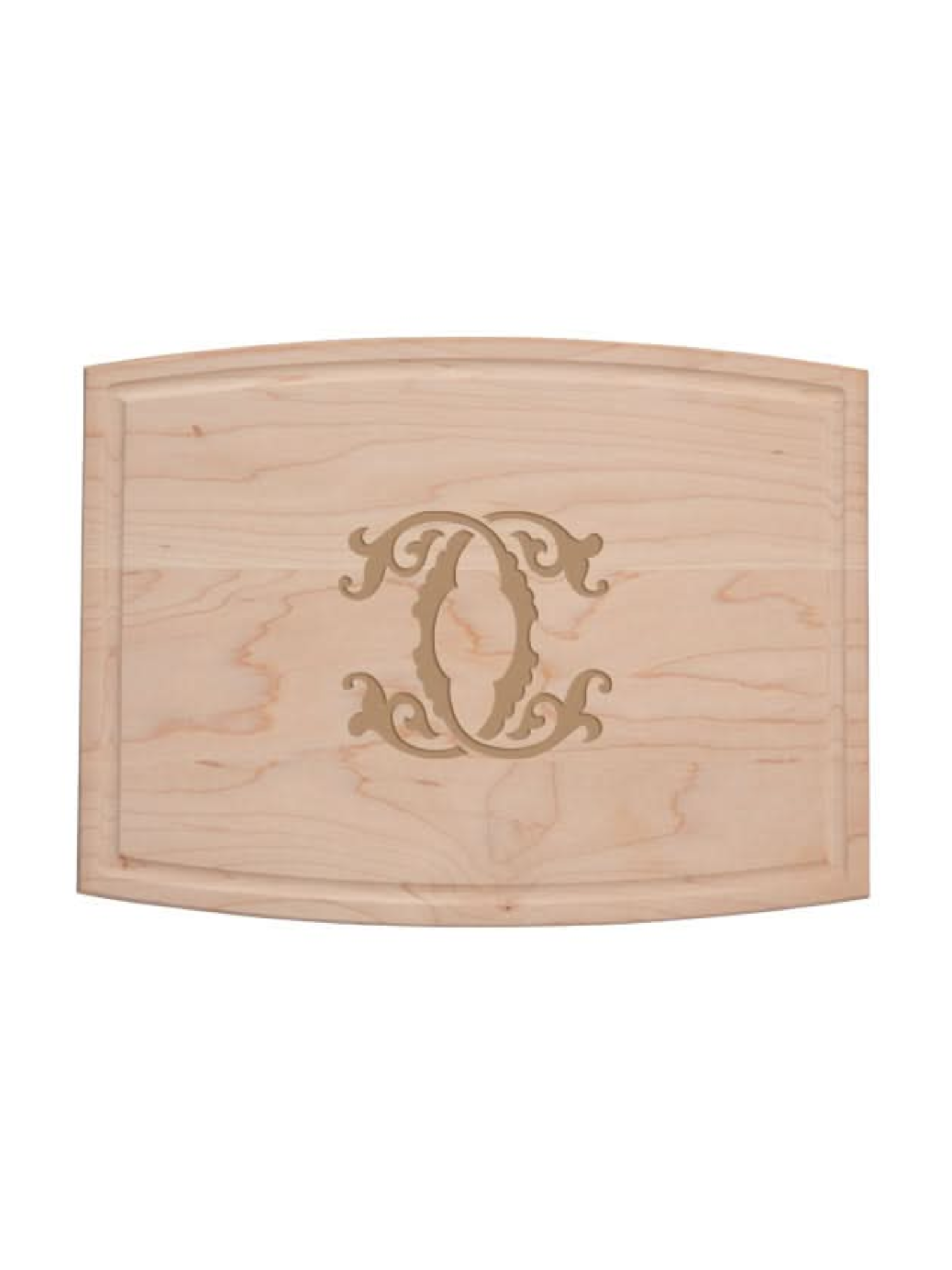 1-Letter Monogrammed Artisan Board (Rectangle)