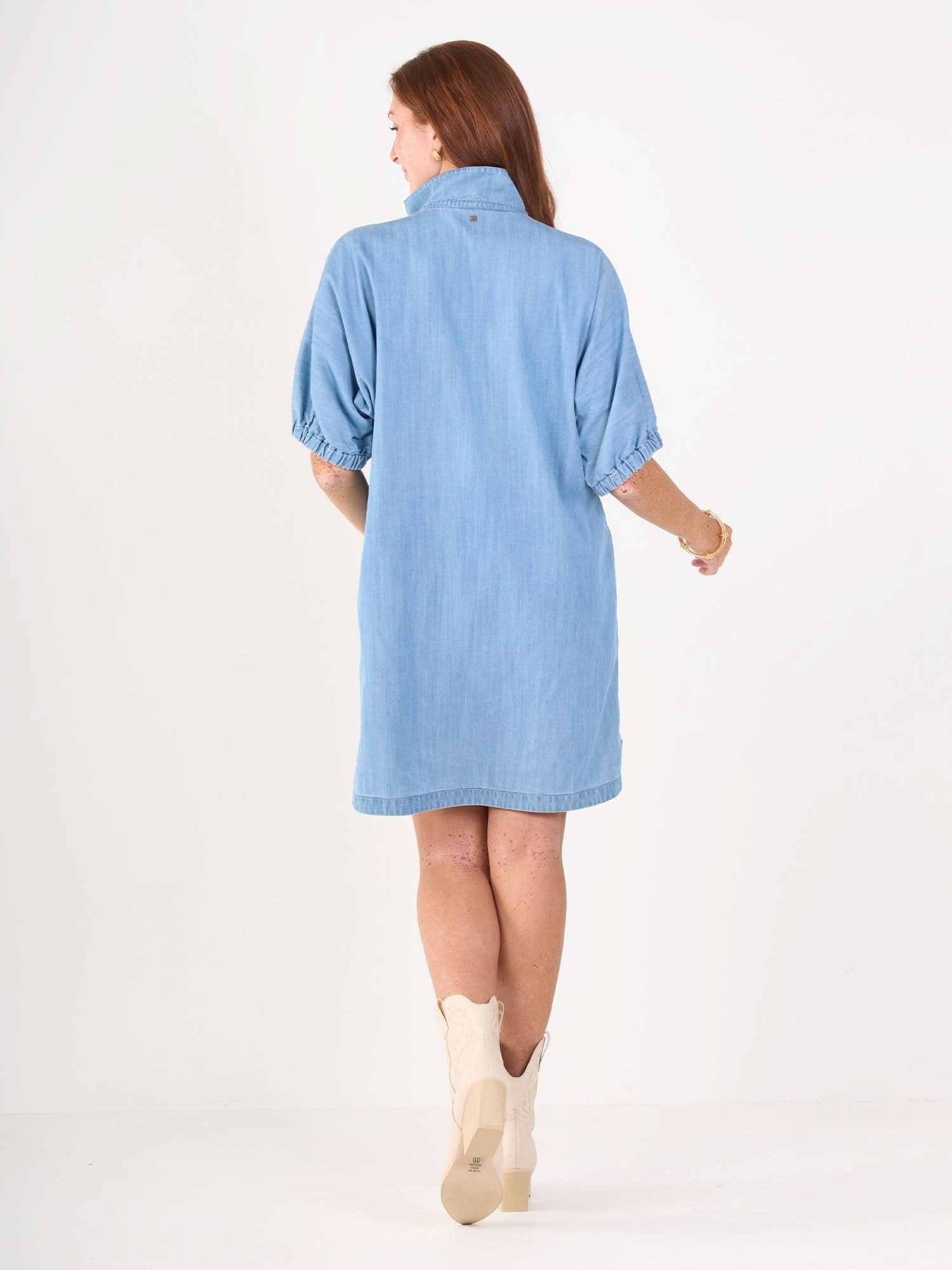 Poppy Dress in Denim Chambray XL Poppy Dress in Denim Chambray XL