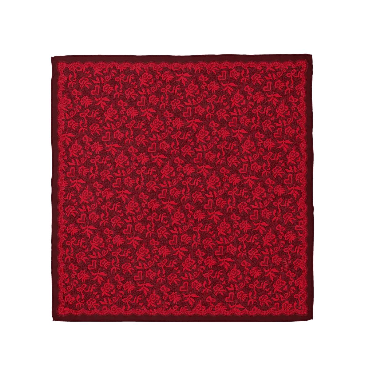 Cherry Lace Scarf