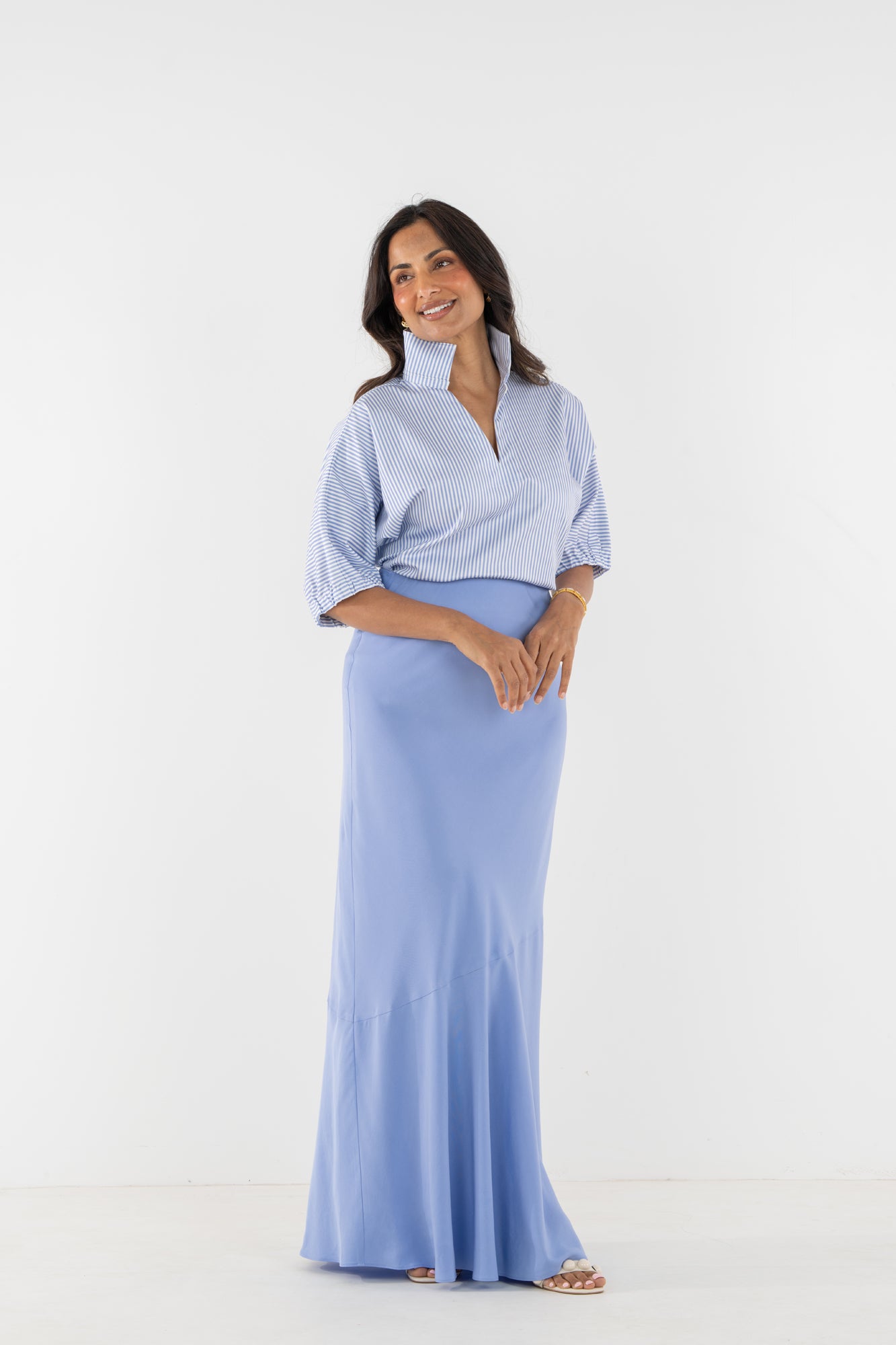 Emily Shift Dress in Mist Green – Emily McCarthy