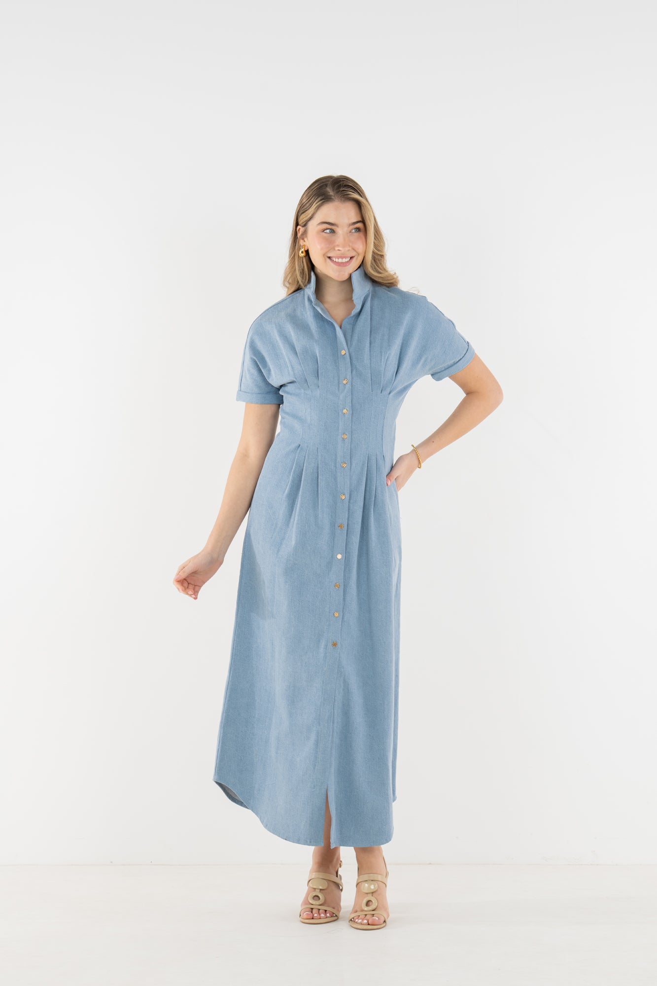 georgia shirt dress Georgia Denim Shirt Dress