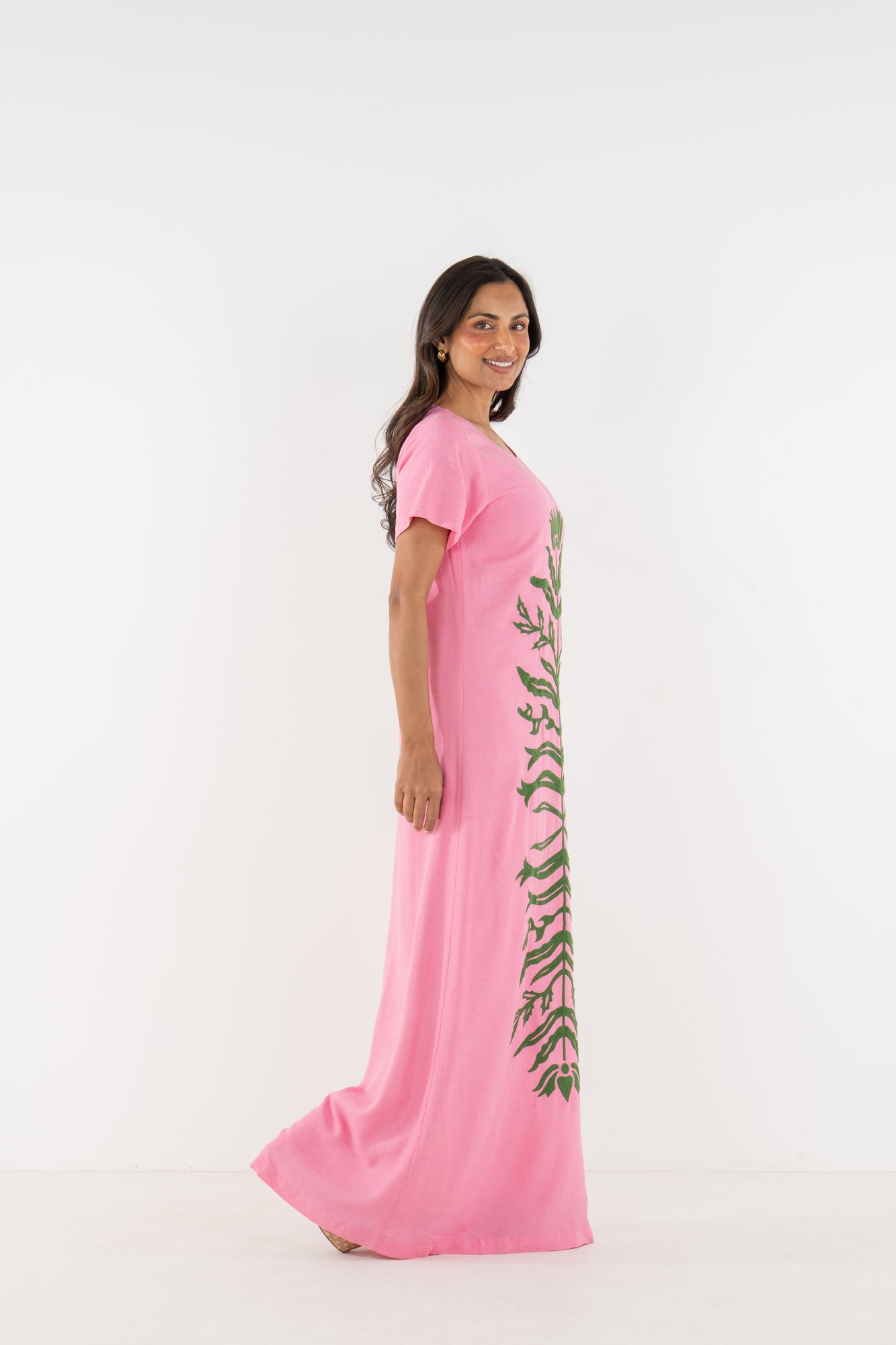 Cornelia Dress in Ros Emily McCarthy Cornelia Dress in Ros Emily McCarthy