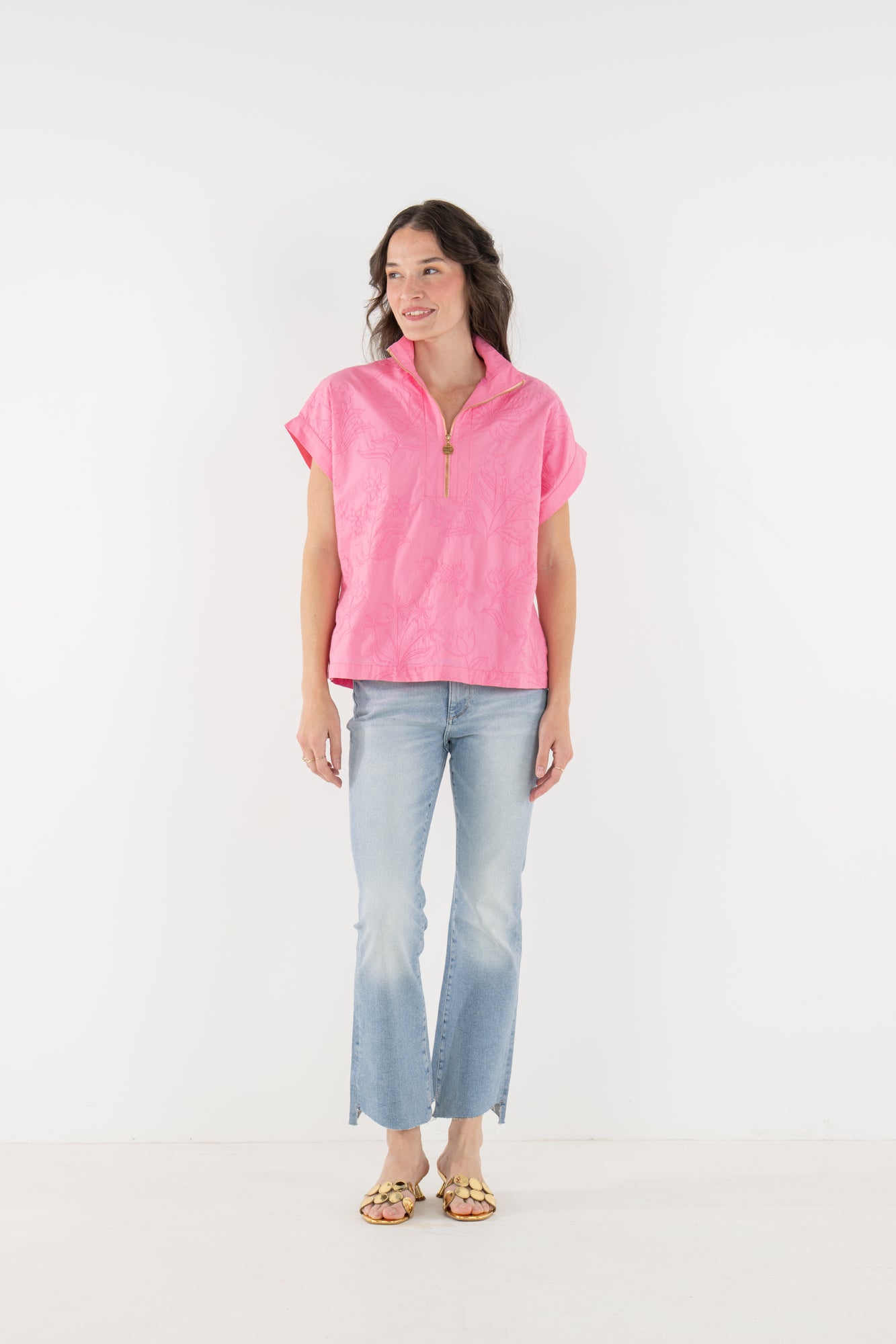 POPPY pink wave tulle tops あさぎーにょ Poppy Pullover in Rosé – Emily McCarthy