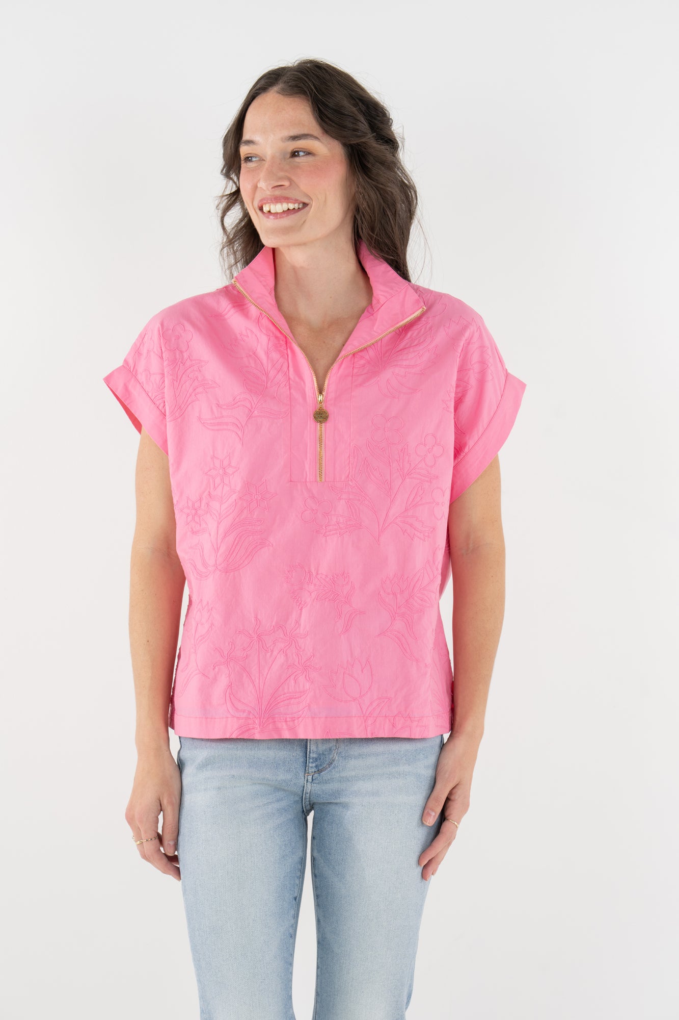 Poppy Pullover in Rosé – Emily McCarthy