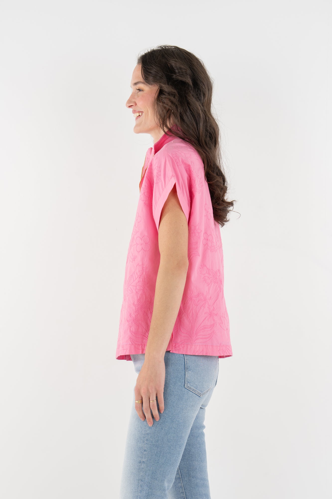 Poppy Pullover in Rosé – Emily McCarthy