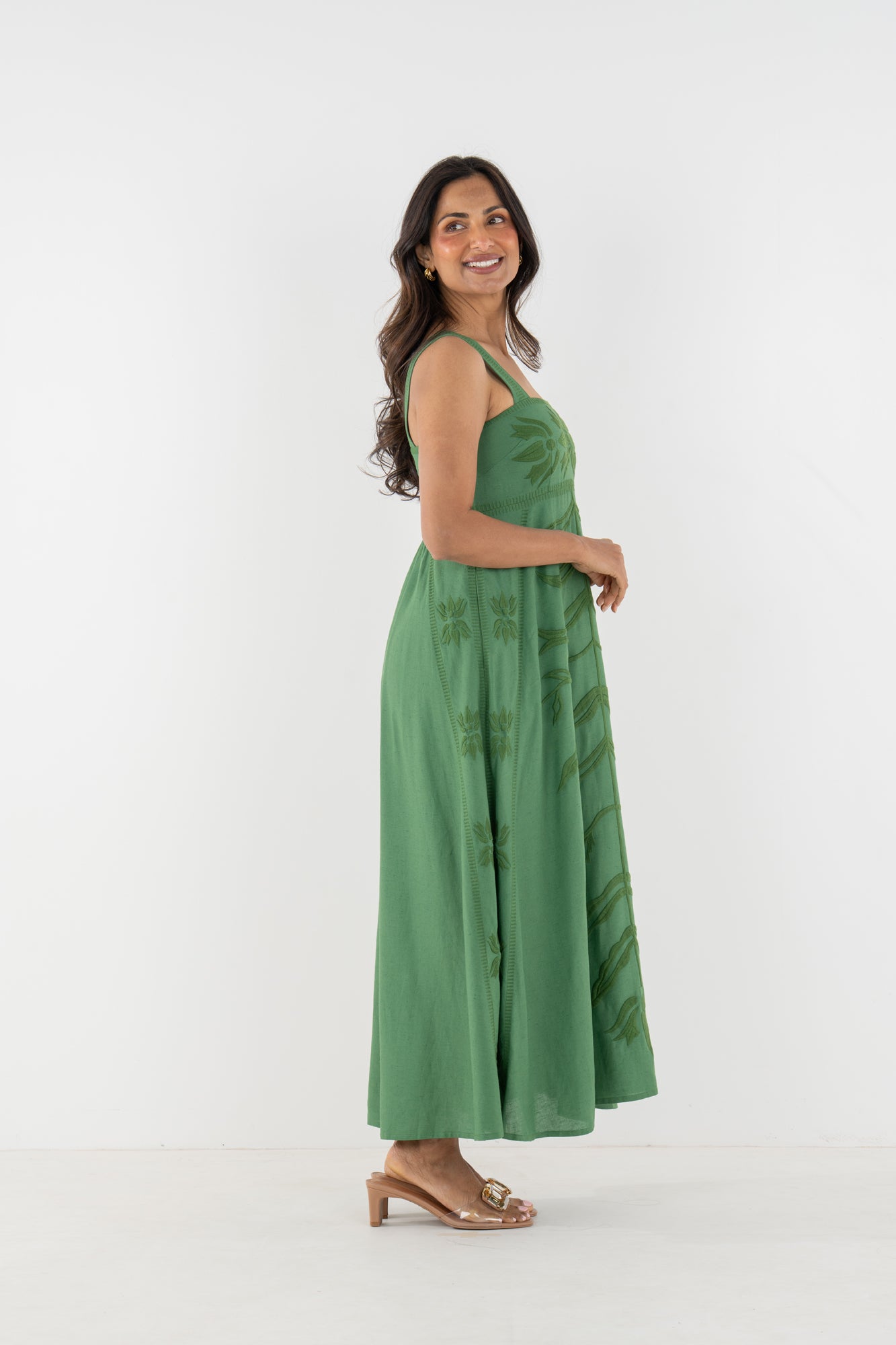 Liza Dress in Fairway – Emily McCarthy