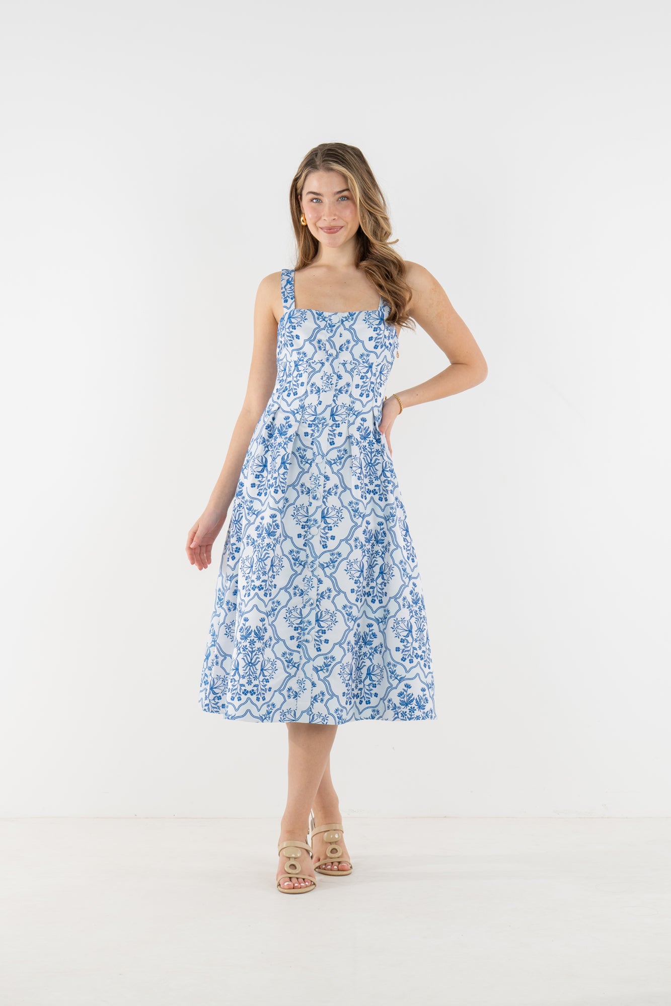 Constance Midi in Royale Tapestry – Emily McCarthy