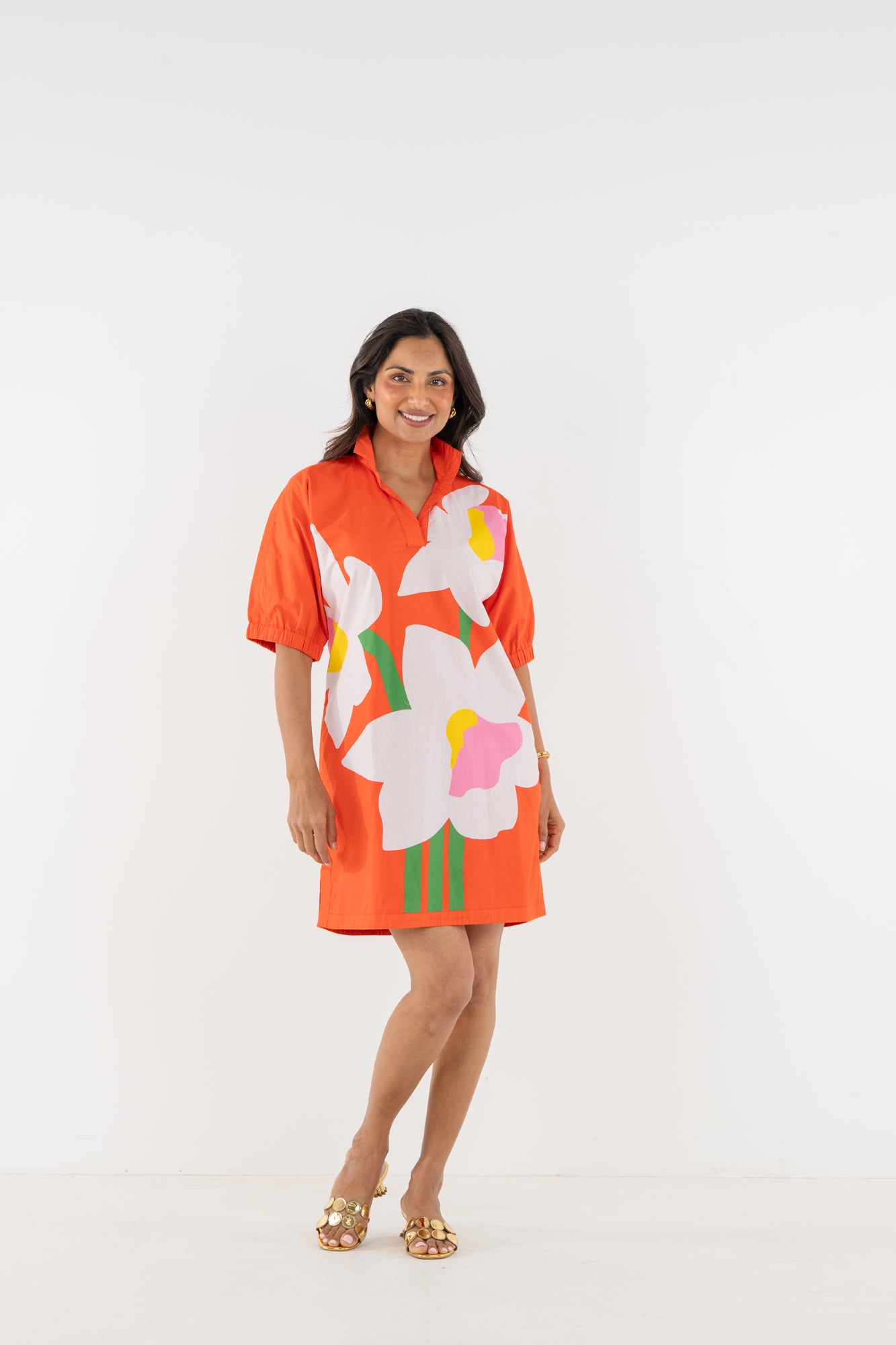 Poppy Dress in Marigold