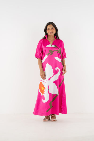 Poppy Maxi in Holland Pink – Emily McCarthy