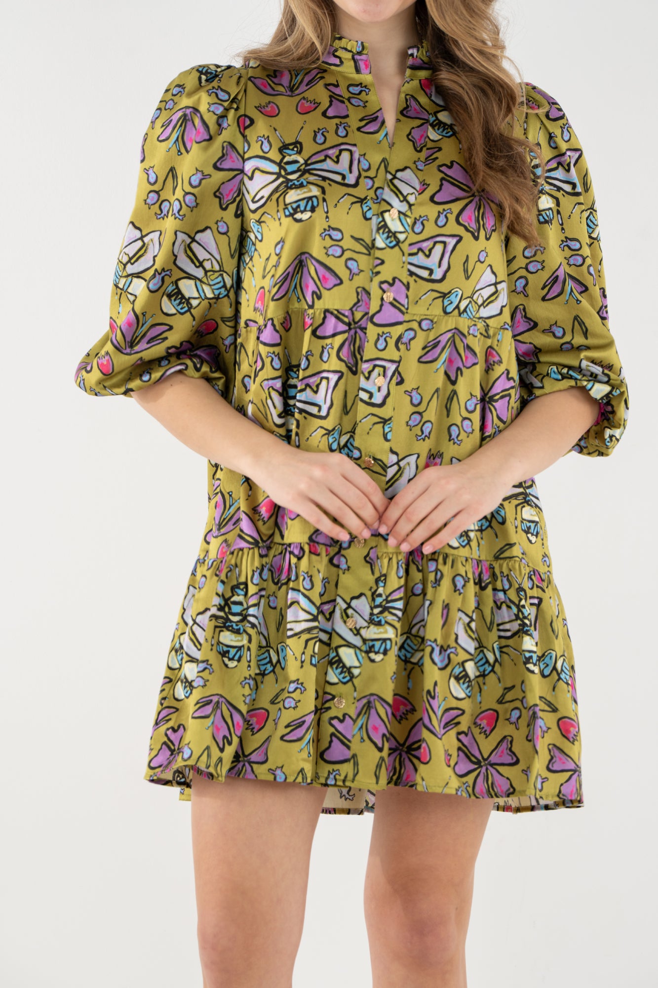 Dutch Bee Sadie Dress - FINAL SALE Dutch Bee / X-Small / 742 Dutch Bee Sadie Dress - FINAL SALE Dutch Bee / X-Small / 742