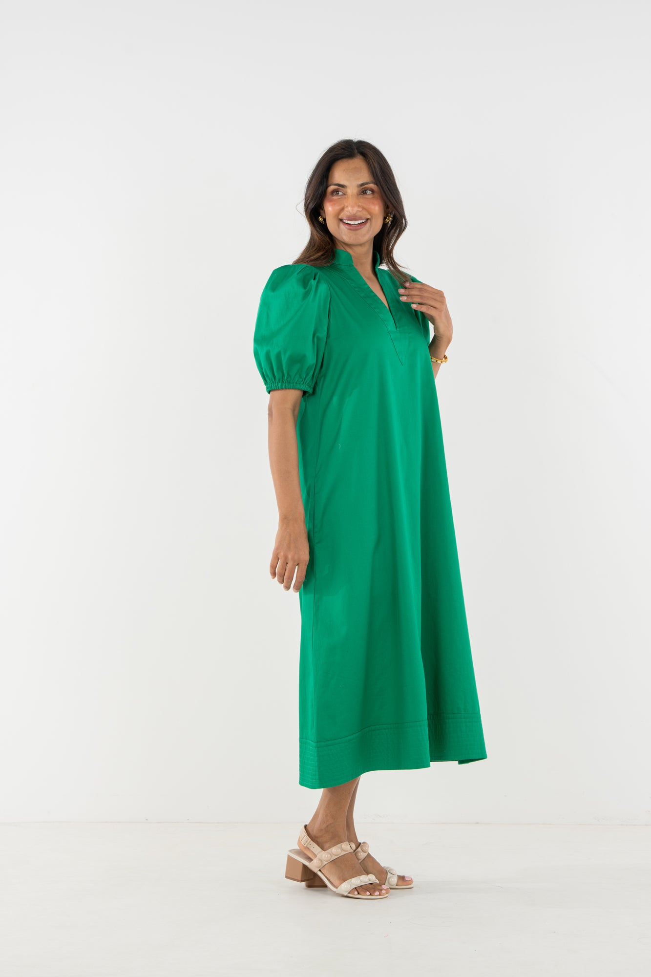 Hampton Dress in Jellybean – Emily McCarthy