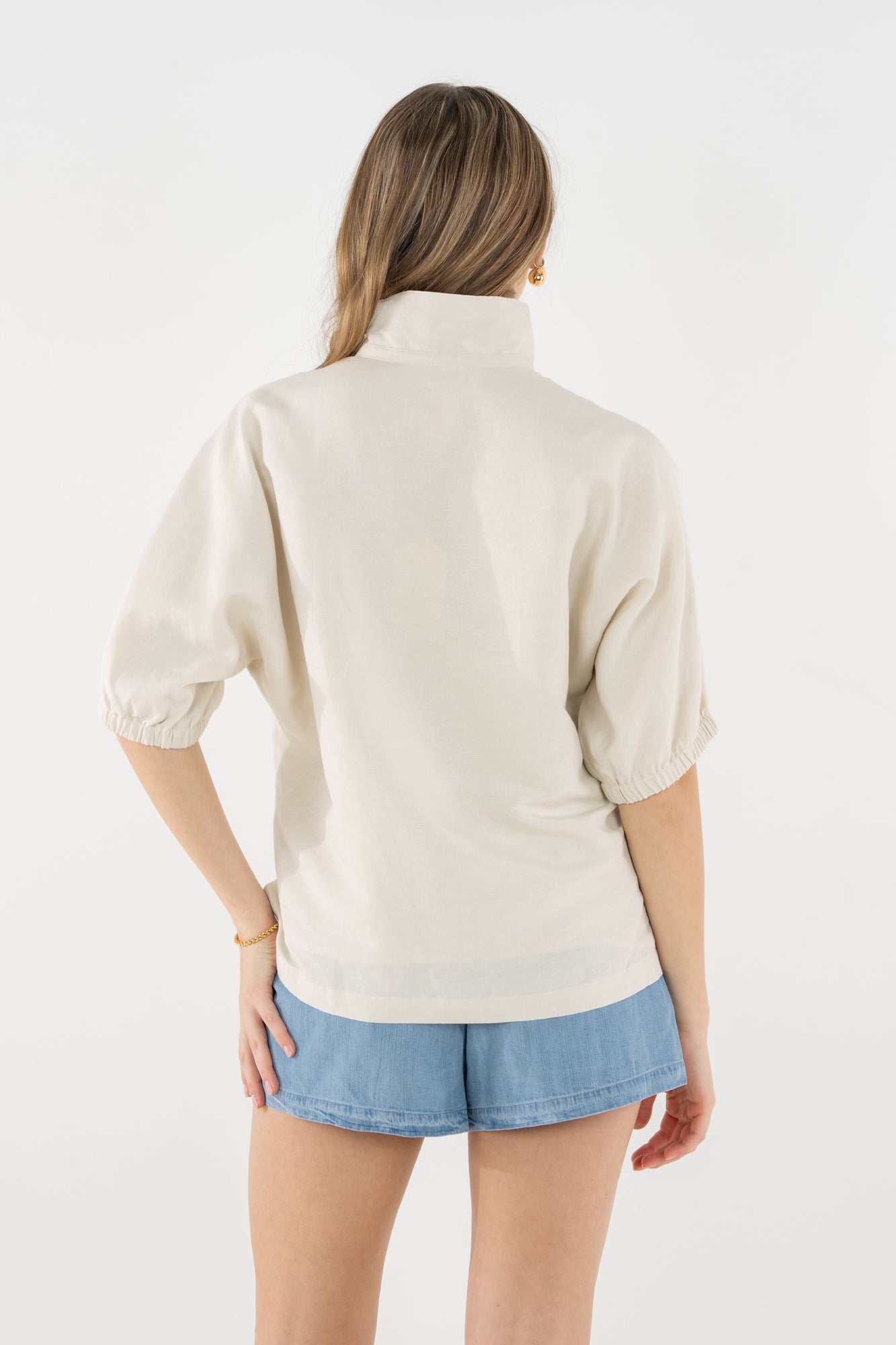 Poppy Top in Sandshell Linen – Emily McCarthy