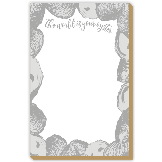 Luxe Large Notepad - Oyster