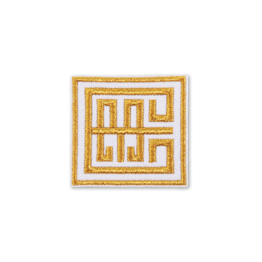 Emily McCarthy Gold Logo Patch