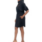 Palmer Dress - Black Ponte