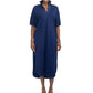 Poppy Caftan - Navy Ponte