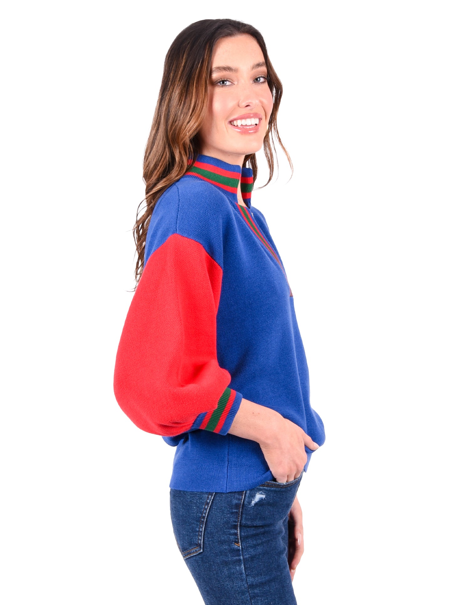 Lolli Sweater - Fall Colorblock