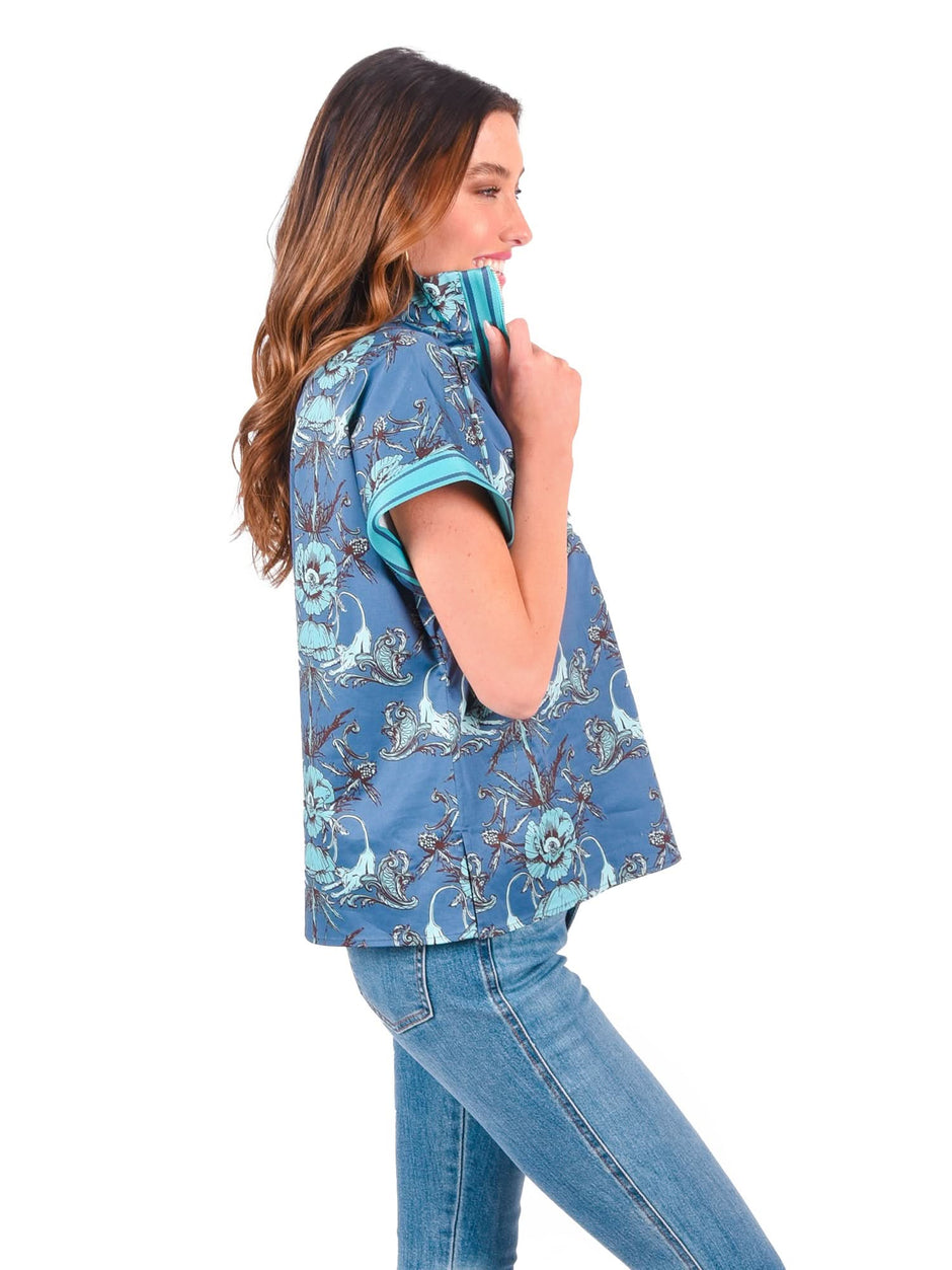 Emily McCarthy Poppy Pullover- Black Cheetah