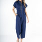 Poppy Jumpsuit - Navy