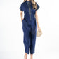 Poppy Jumpsuit - Navy