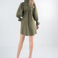 Charlotte Dress - Olive Night