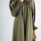 Charlotte Dress - Olive Night