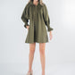 Charlotte Dress - Olive Night