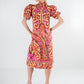 Hampton Dress - Tribal Palm