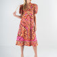 Hampton Dress - Tribal Palm