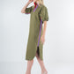 Poppy Caftan - Army