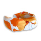 Orange Collegiate Cheetah Headband