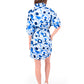 Palmer Dress - Blue Collegiate Cheetah