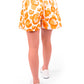 Party Short - Orange Collegiate Cheetah