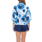 Lolli Sweater - Blue Collegiate Cheetah