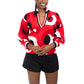 Lolli Sweater - Red Collegiate Cheetah