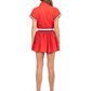 Swing Short - Red Varsity Ombre