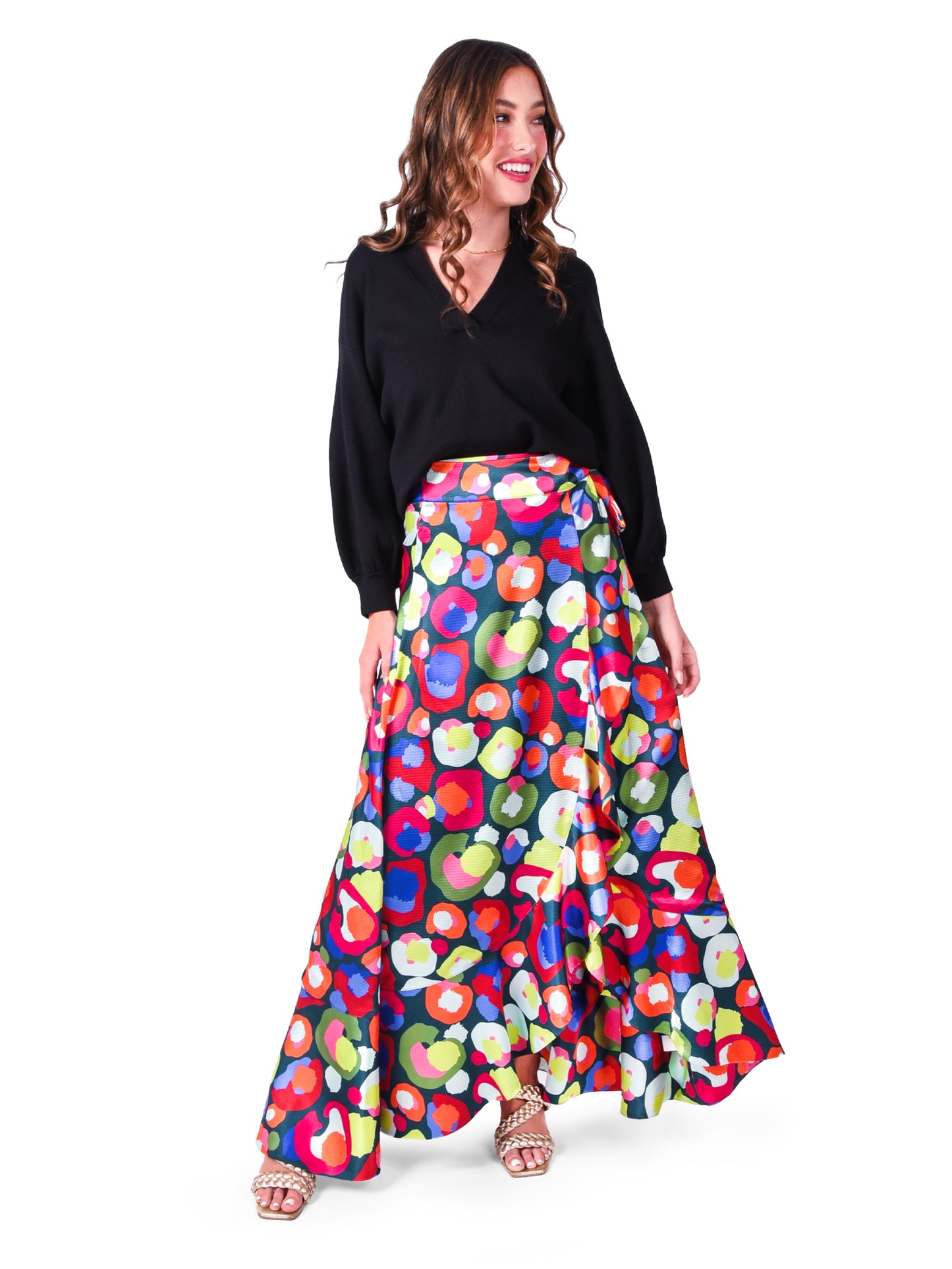 Carmencita skirt - Elastic knit print