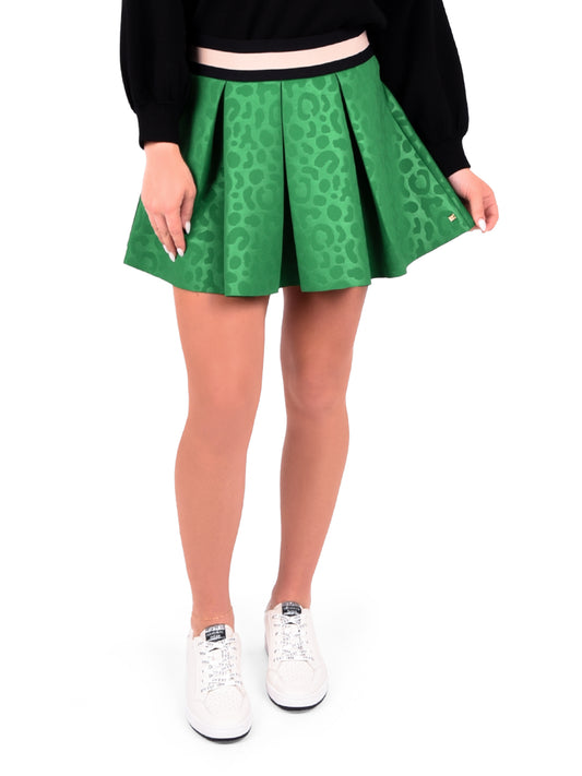 Sydney Skirt - Evergreen Cheetah